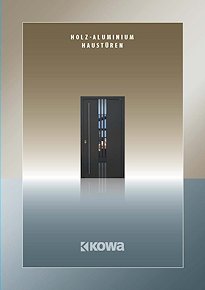 Kowa Haustürenkatalog Holz-Alu